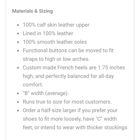 never worn 100% leather American Duchess black Astoria shoes with accessories - Picture 10 of 10